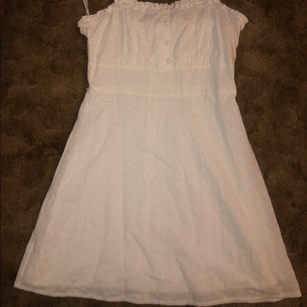 White spring dress